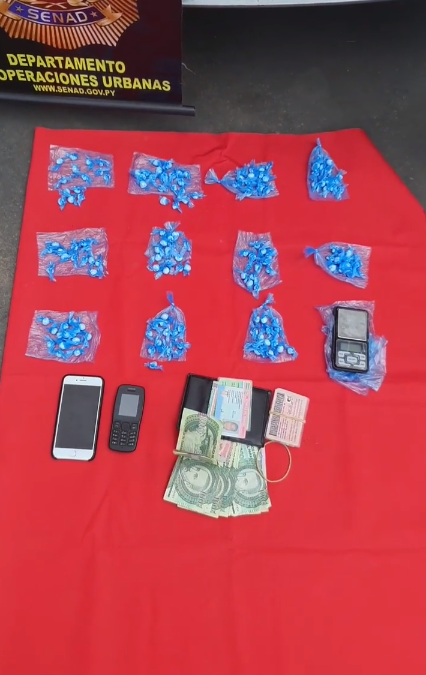 En plena vía pública de San Ber, detienen a delivery de cocaína