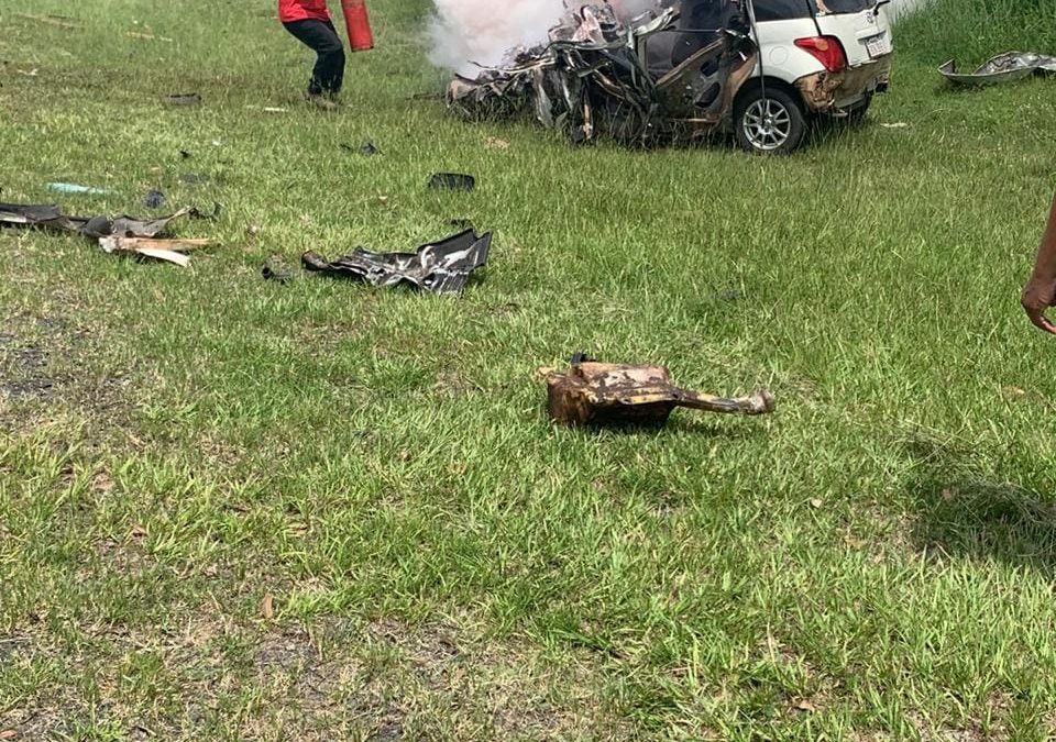 Ñeembucú: Conductor pierde la vida tras choque frontal con camión