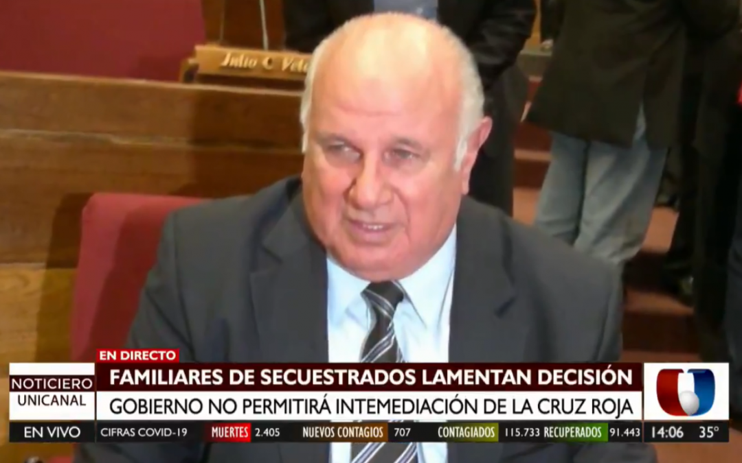 Familia Denis lamenta que Gobierno no respalde mediación de Cruz Roja