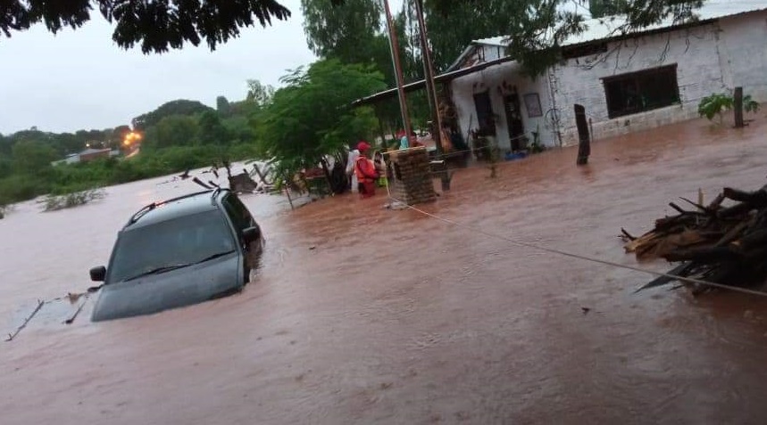Varias ciudades registraron grandes cantidades de agua caída, tras fuerte temporal