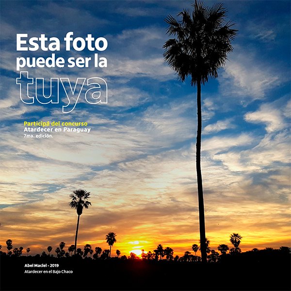 Lanzan nueva edición del Concurso “Atardecer en Paraguay”