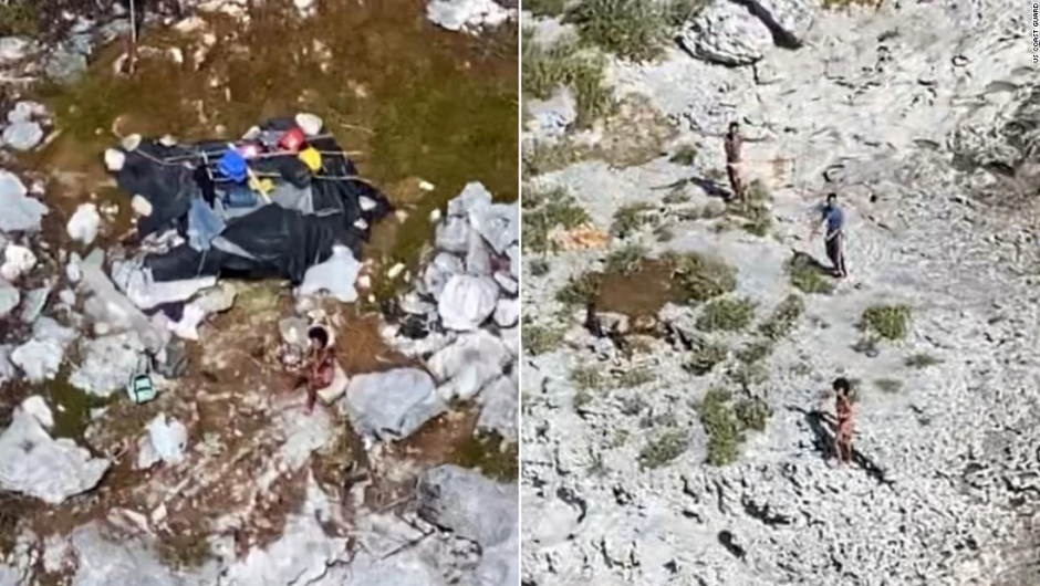 Tres cubanos pasaron 33 días en una isla desierta