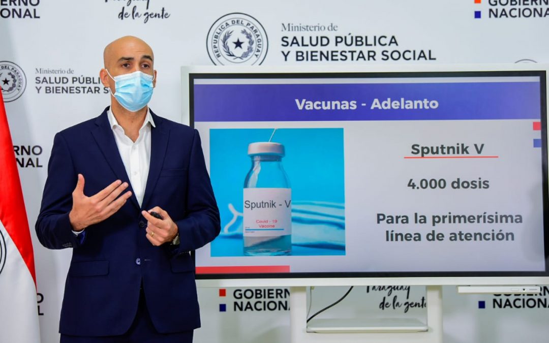 Esta tarde, las vacunas Sputink V arribarán al país