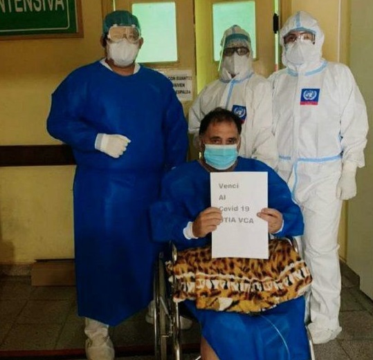 ¡Don Joel Oviedo festeja la recuperación de su hermano!