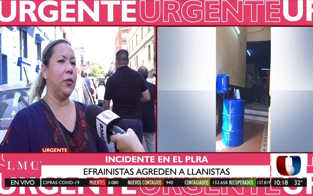 Efrainistas causan incidentes en el PLRA