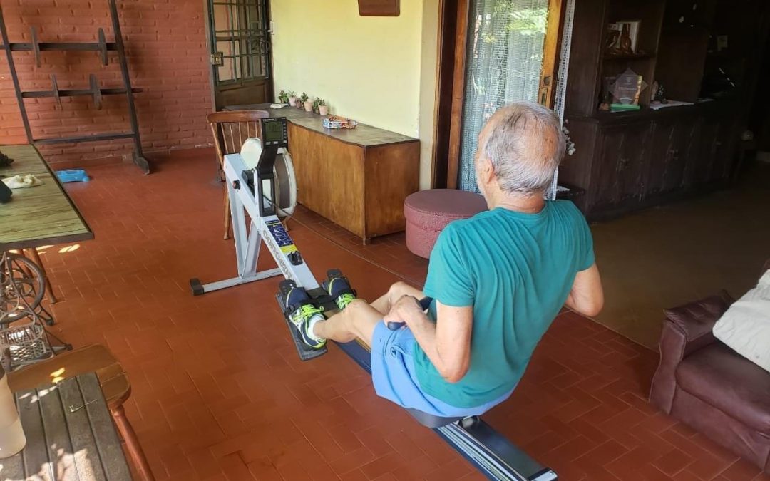 Mundial de Remo: Paraguayo ganó medalla de plata a los 92 años