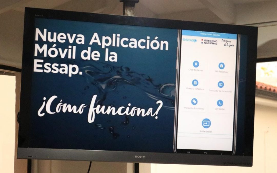 Lanzan “ESSAP Móvil” en beneficio de los usuarios