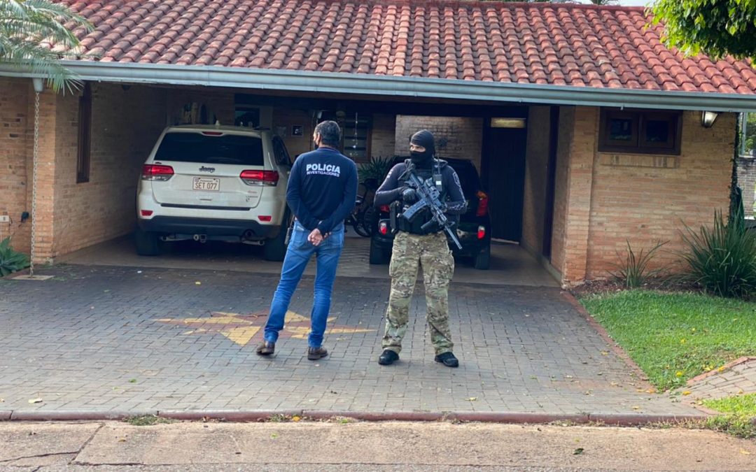 Detienen a brasileño buscado por narcotráfico