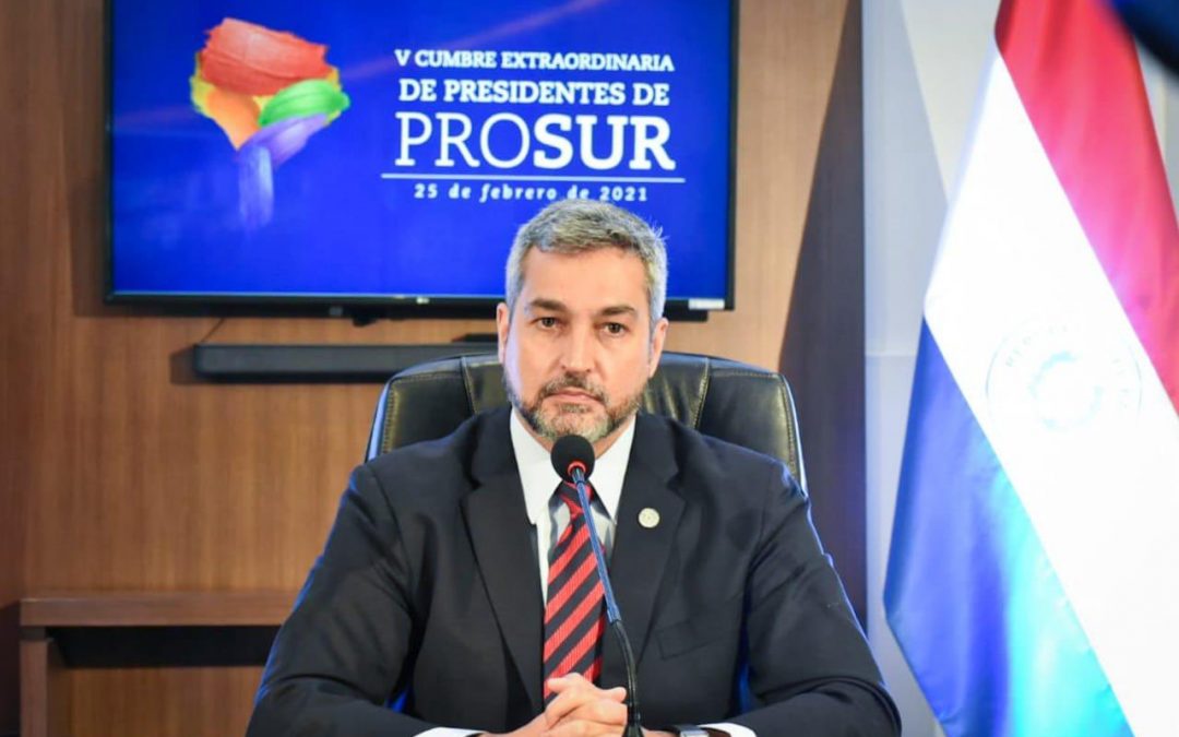 Presidente Abdo exige que acceso a vacunas sea universal y equitativo