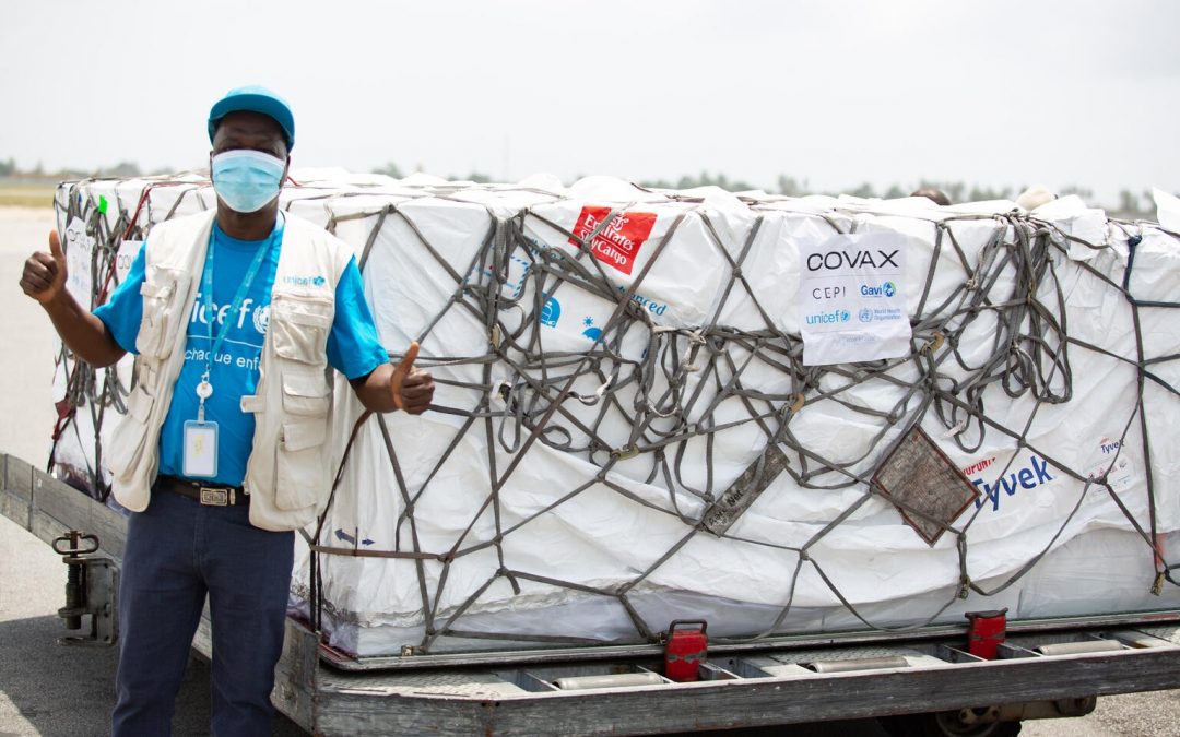 Covax: más de 500 mil dosis de la AstraZeneca fueron enviadas a Costa de Marfil