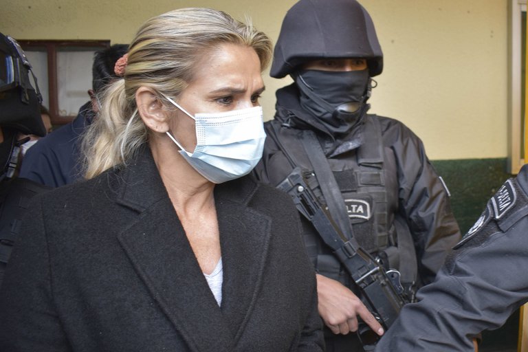 Bolivia: Jeanine Áñez inició huelga de hambre dentro de la cárcel