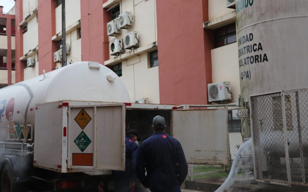 Hospital de Clínicas: problemas en bocas de oxígeno ya fueron solucionados
