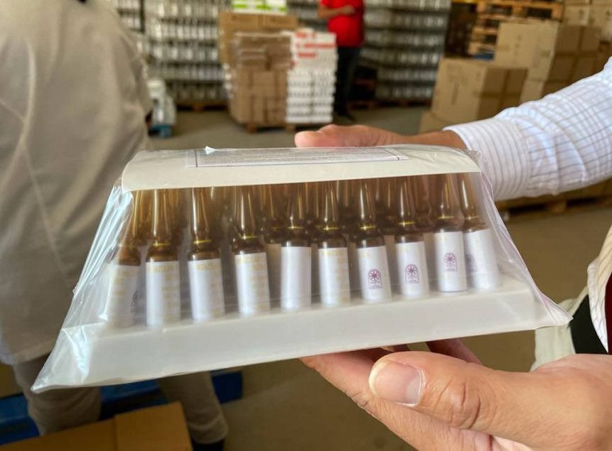 Más donaciones: Taiwán dona a Salud atracurio y midazolam