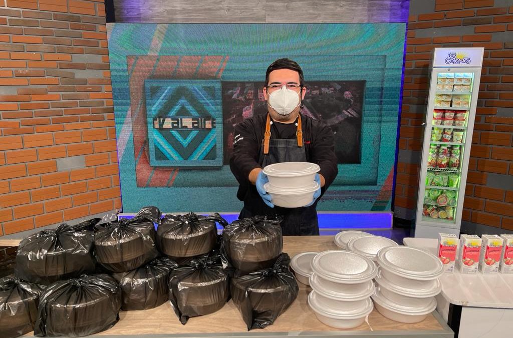 TV al Aire: entregan almuerzos a familiares de pacientes en el Ineram