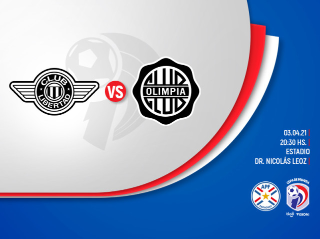Olimpia y Libertad se enfrentan en Tuyucuá hoy por la décima fecha del Apertura