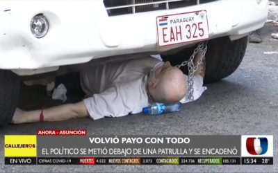 Exsenador «Payo» Cubas protagoniza incidentes