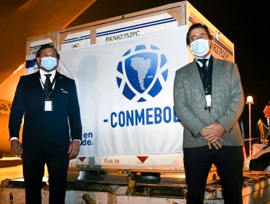Conmebol: comenzarán a distribuir dosis de la Sinovac a las federaciones