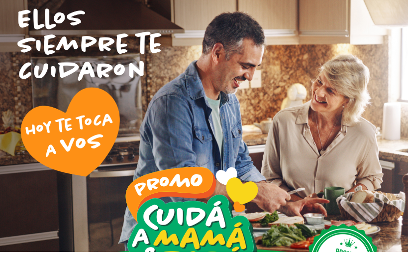 Promo “Cuidá a mamá y papá”: Farmacenter premia con gift cards