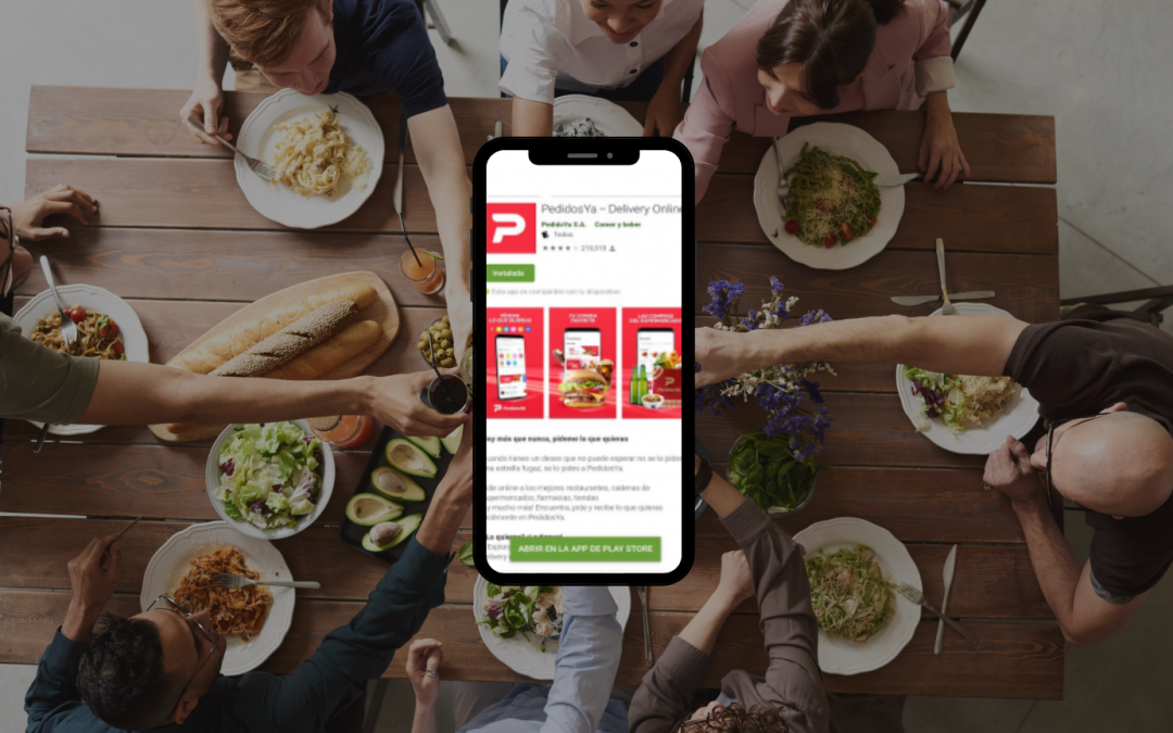 Comida a domicilio: Velocidad y efectividad a un tap de distancia