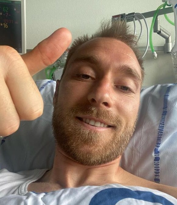 Eriksen: “Estoy bien, dadas las circunstancias”