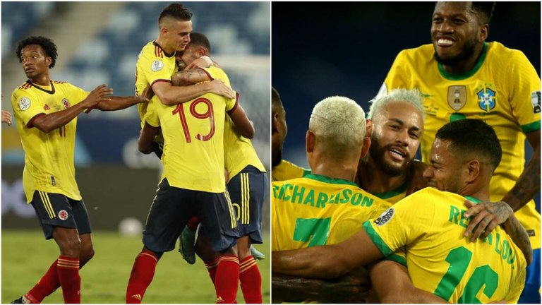 Copa América: Brasil y Colombia se miden esta noche