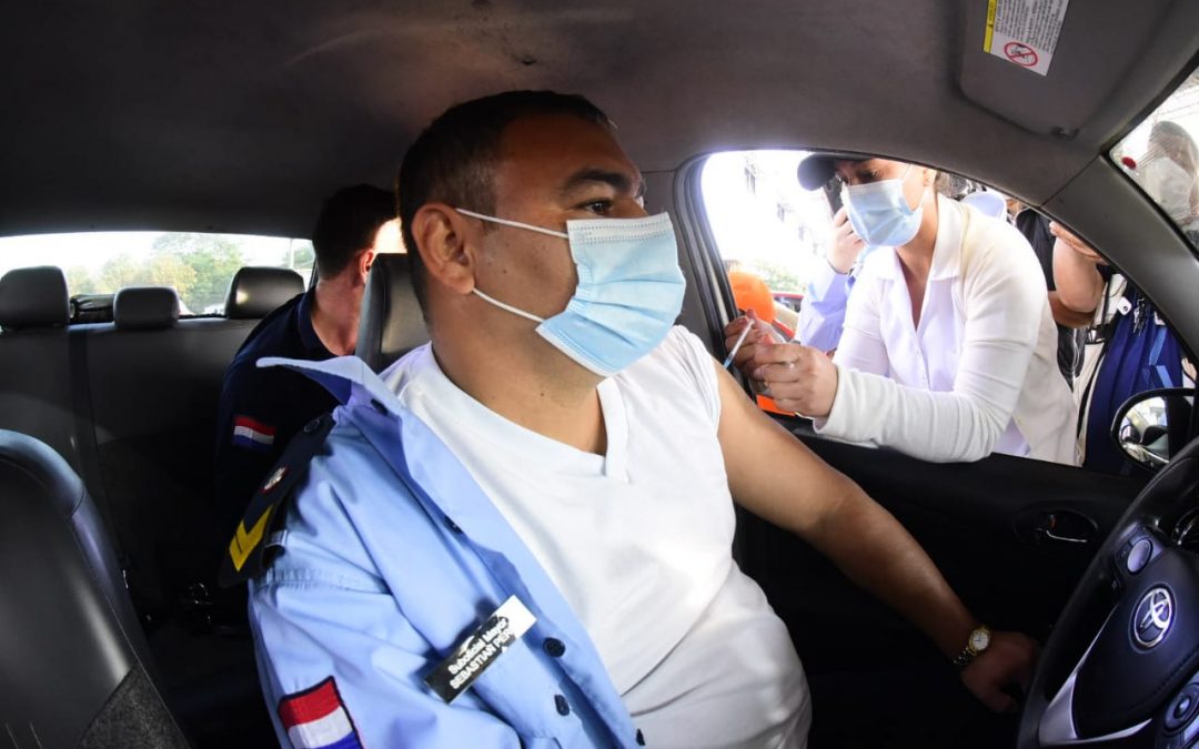 Paraguay llegó al millón de vacunados