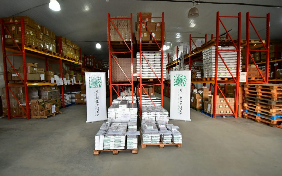 EBY entrega medicamentos a Salud para tratar casos graves de Covid-19