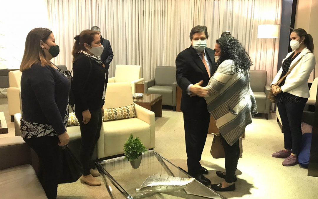 Arribó al país el féretro con los restos de Leidy Luna Villalba