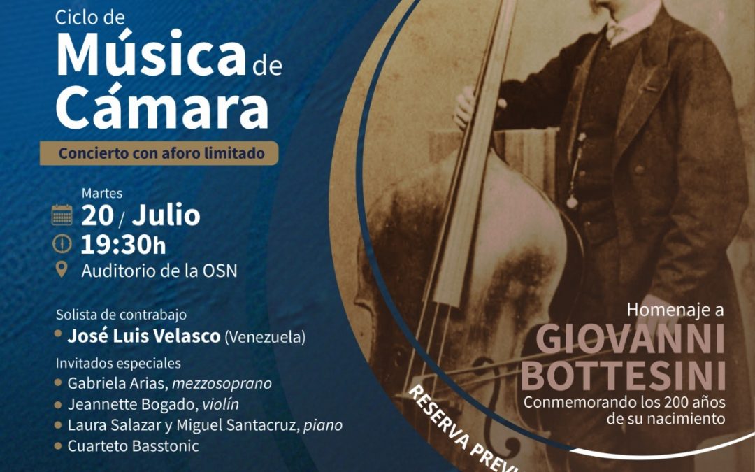 Rendirán homenaje a Bottesini por los 200 años de su nacimiento