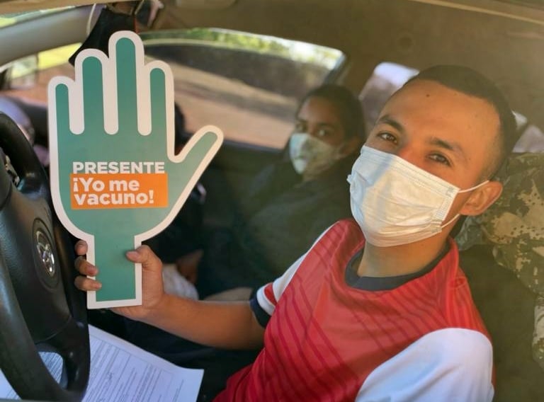 ¡Récord de vacunación en el autódromo Rubén Dumot!