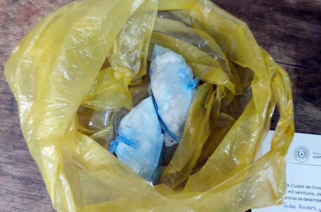 Concepción: detienen a mujer que intentó ingresar cocaína a la Penitenciaría Regional