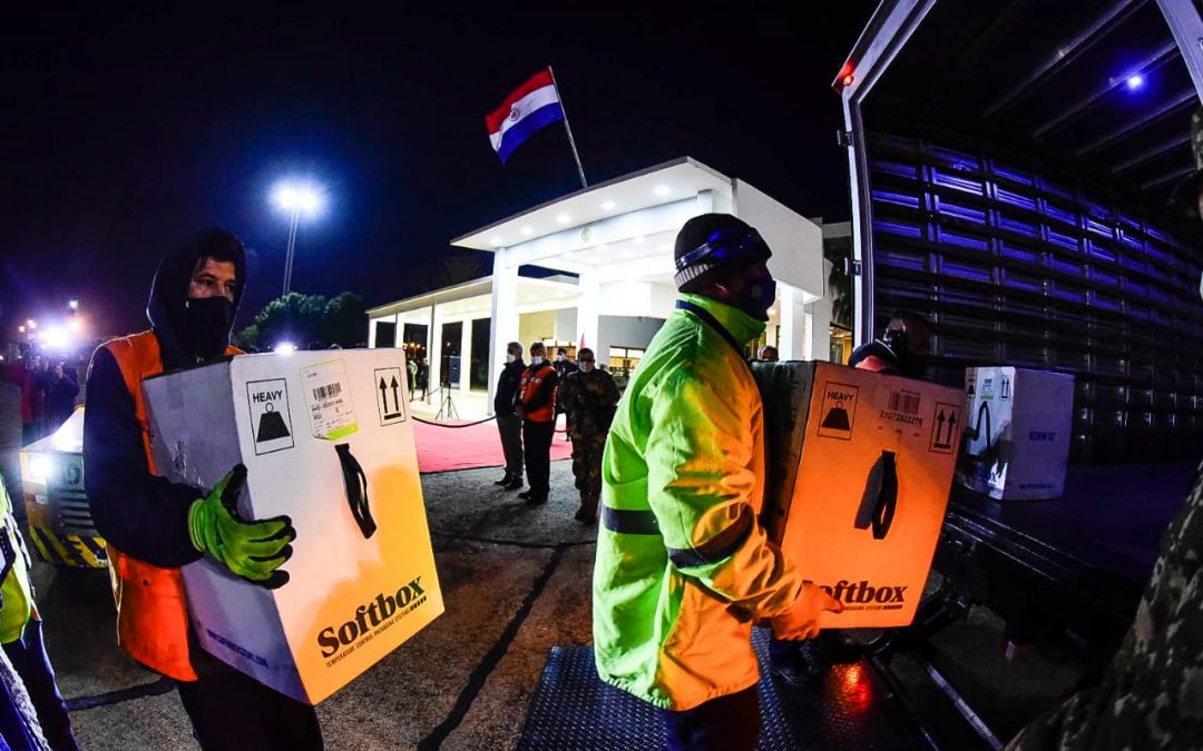 Nuevo lote con más de 30 mil dosis arribó al país