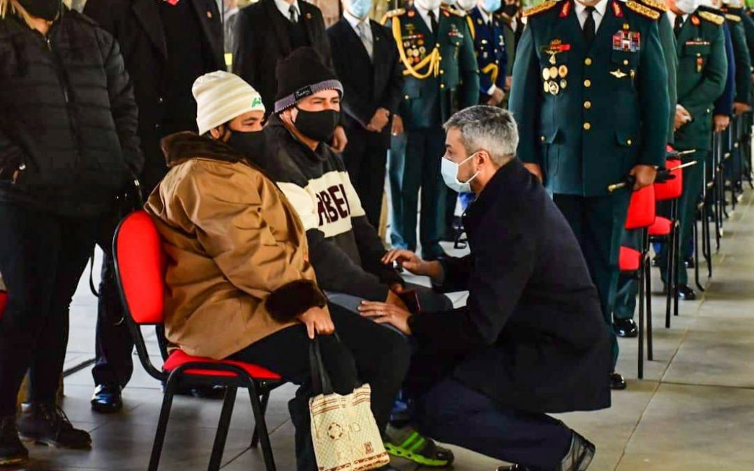 Tras la caída de tres militares en el norte, Abdo extiende sus condolencias a familiares