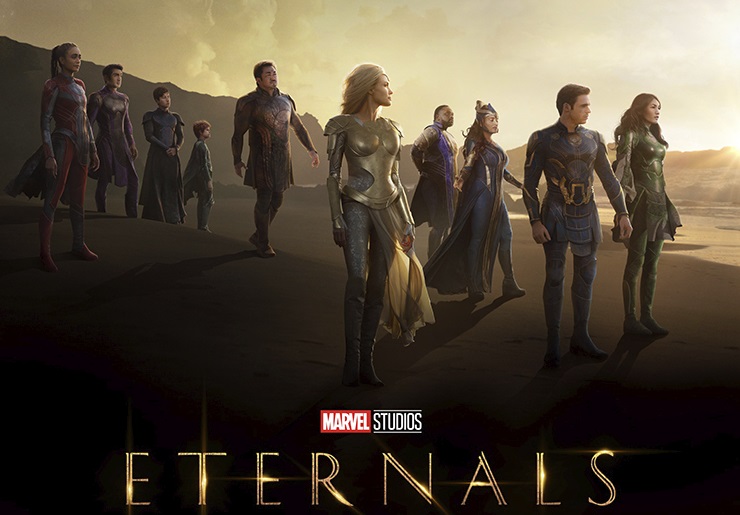 A meses de su estreno, Marvel estrena nuevo tráiler de Eternals
