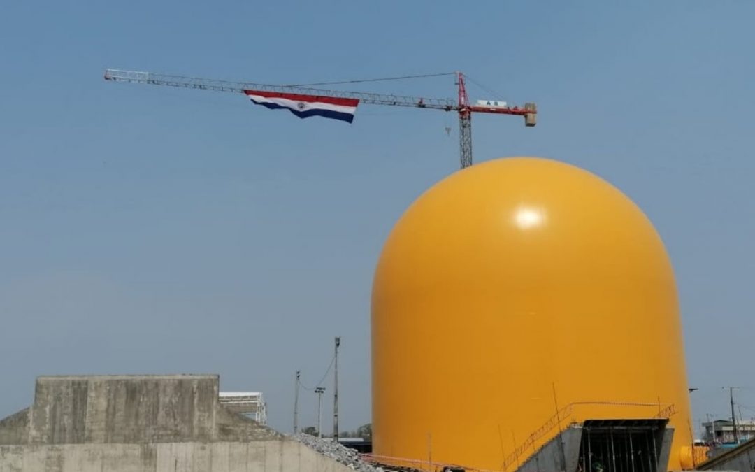 Moderno almacenamiento para clinker con el sistema Domo