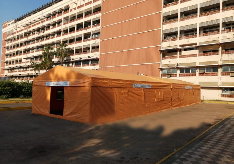 IPS: SEN retirará carpa tras descenso de casos de coronavirus