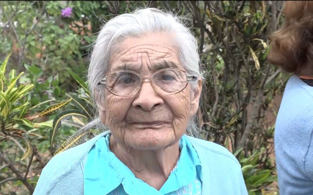 Tras temporal, ña Simeona recibió asistencia por parte de la SEN