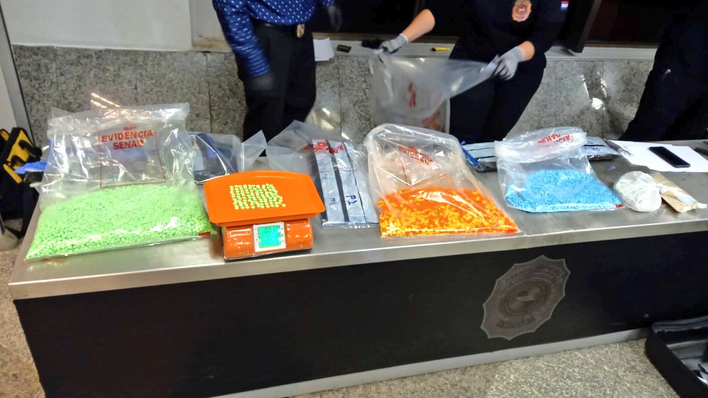Decomisan más de 35 mil pastillas de éxtasis en el aeropuerto Silvio Pettirossi