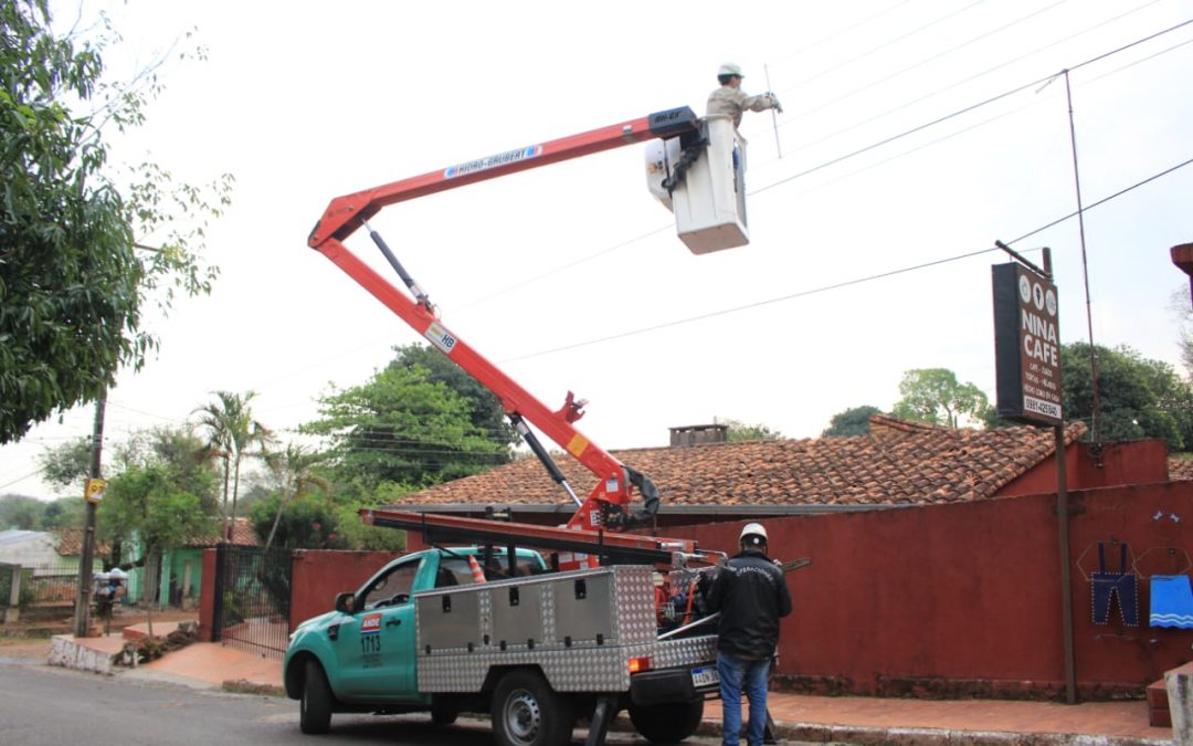 En busca de mejorar el servicio, Ande arrancó operativos en Ñemby y San Antonio