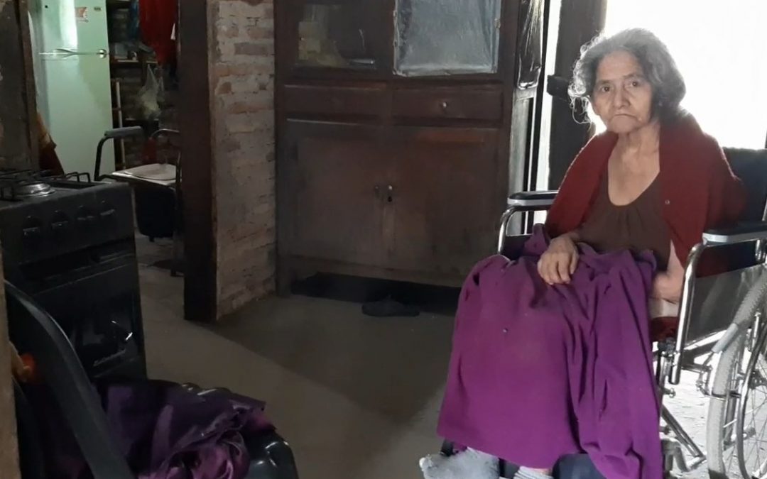 San Pedro: mujer de 74 años vive en extrema pobreza y necesita ayuda