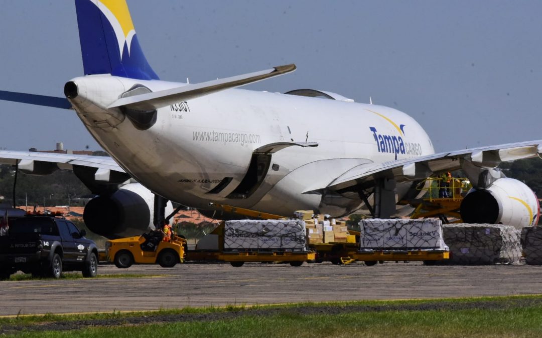 Paraguay recibió nuevo cargamento de vacunas anticovid