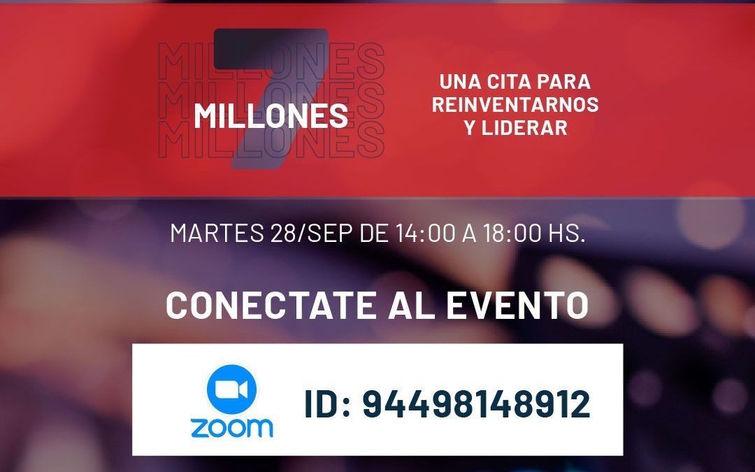 “7 Millones”: segundo día de conferencias sobre liderazgo
