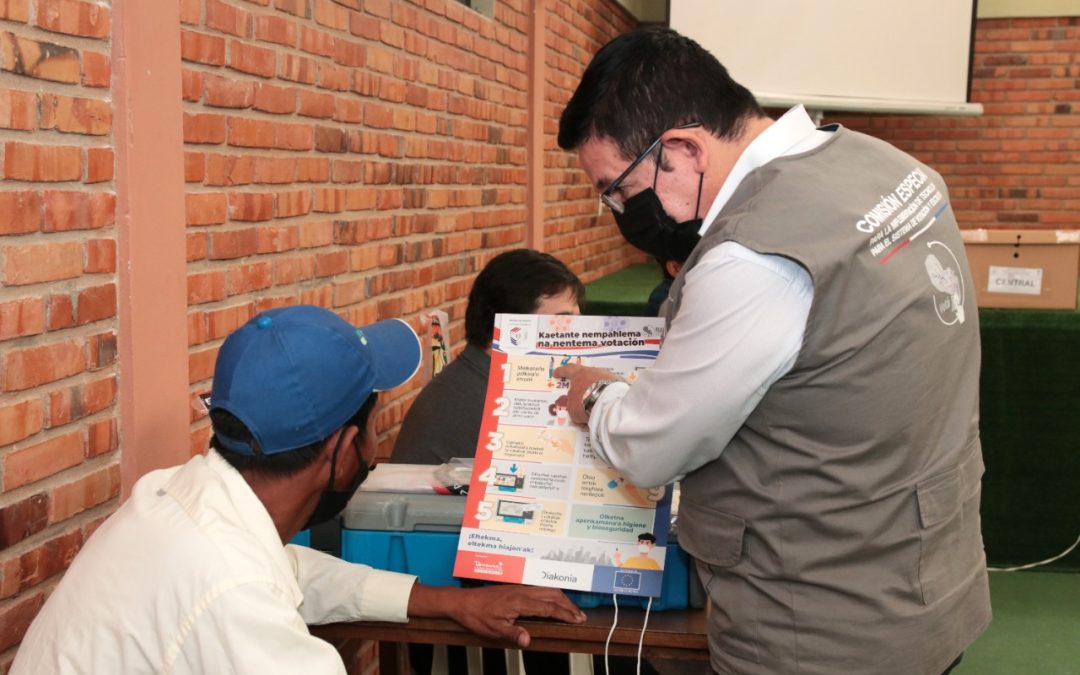 Elecciones: facilitadores indígenas fueron capacitados en el Chaco