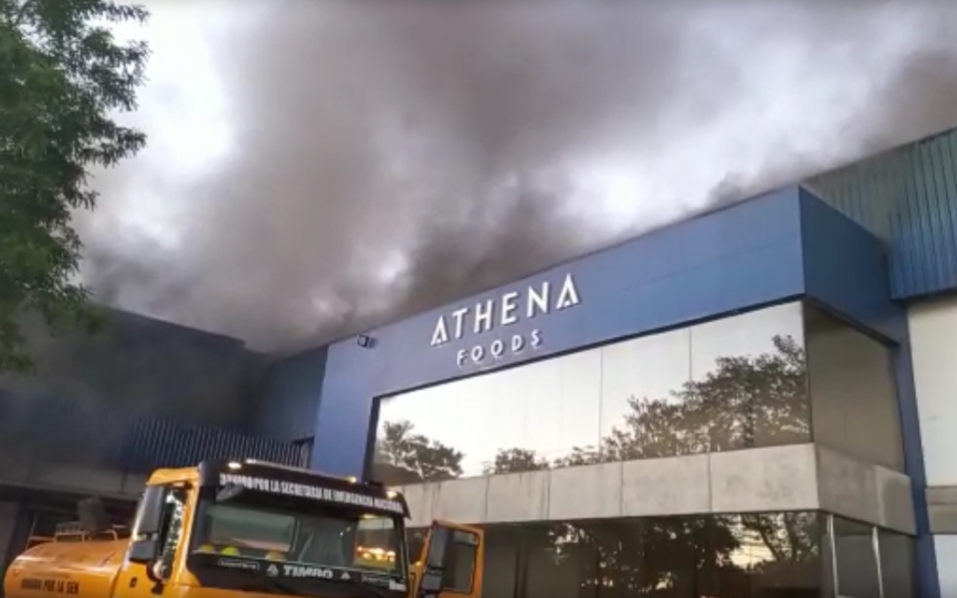 Frigorífico de Tablada: registran incendio y fuga de gases