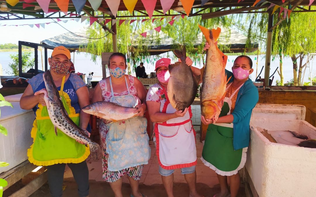 Ante el aumento del nivel del río, disminuyen precios de pescados