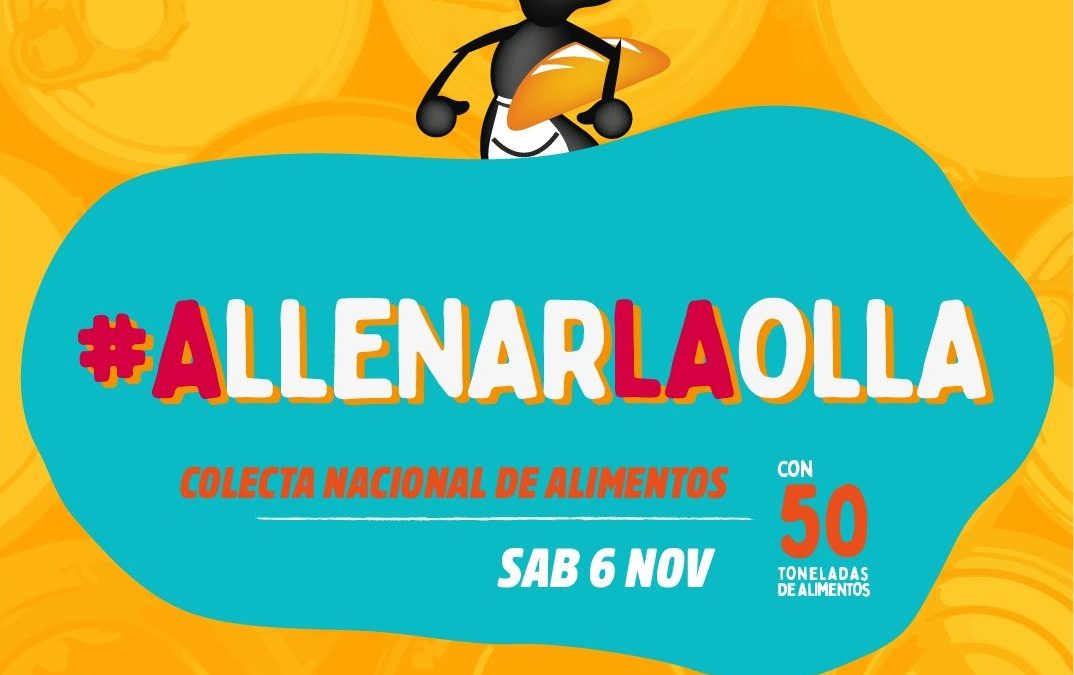 “A llenar la olla”: inicia nueva colecta de alimentos en favor de carenciados