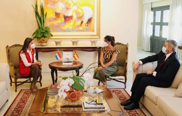 Paraguay y España refuerzan alianza, tras visita de Letizia
