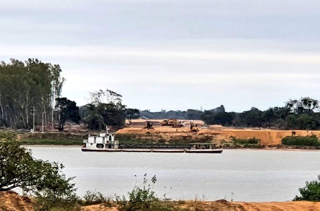 Río Paraguay nuevamente registra una bajante