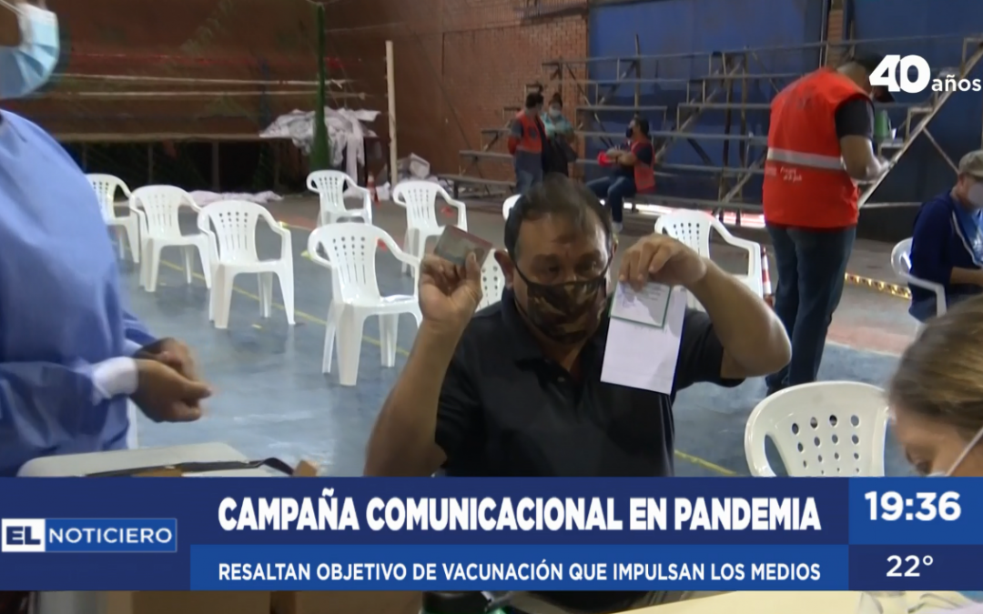 Medios de comunicación respaldan campaña del Mitic sobre vacunación