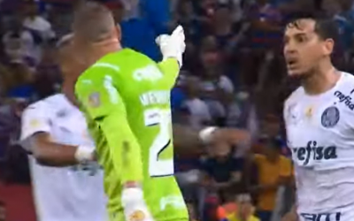 Palmeiras: el paraguayo Gómez casi llegó a los golpes con un compañero